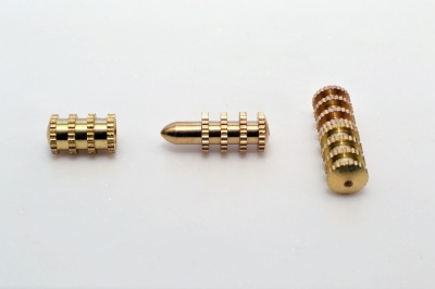 Solid Brass Pin Hinges / Locator Pins (pair)